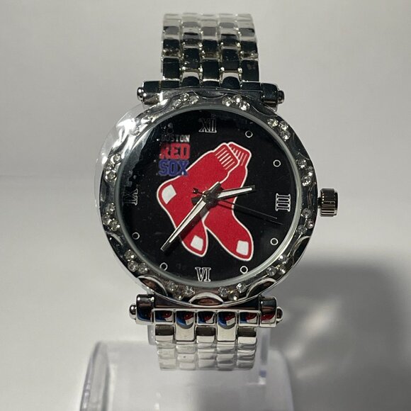 Boston Red Sox MLB Women\'s Luxury Stainless-Steel Watch (RARE) NEW main image 8